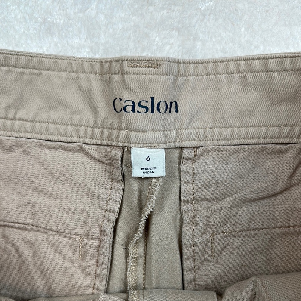 Caslon Women's‎ Tan Bermuda Shorts - Picture 2 of 7